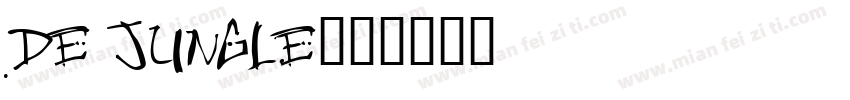 De Jungle字体转换